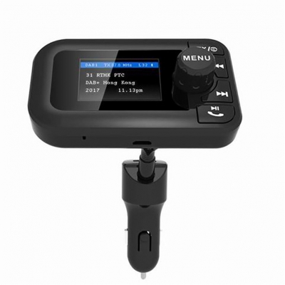 DAB-105 In car DAB adapter + Bluetooth Handsfree + FM Transmitter