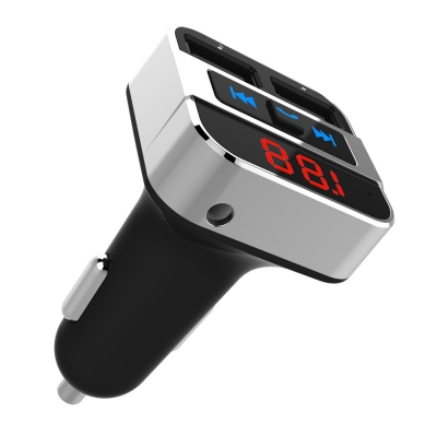 HK206 Bluetooth Handsfree +FM Transmitter + 3.1A charger