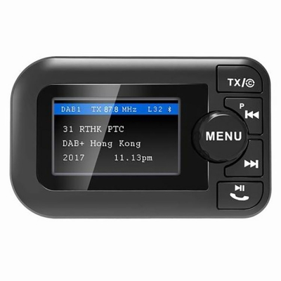 DAB  005 In Car DAB/DAB+ Receiver DAB adapter + Bluetooth Handsfree + FM Transmitter